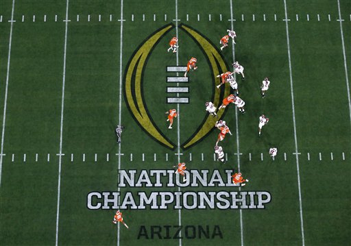 Playoff Championship Clemson Alabama Football_76814