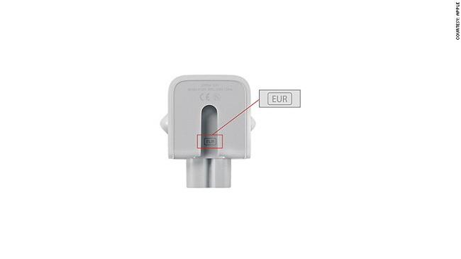 Recalled Apple power adapter_83869