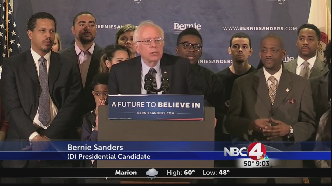 Clinton, Sanders make appearances in Columbus