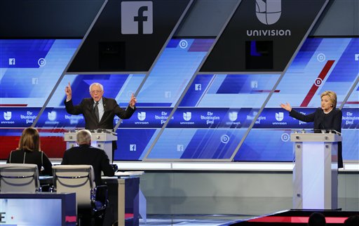 Clinton Hillary, Bernie Sanders_97507
