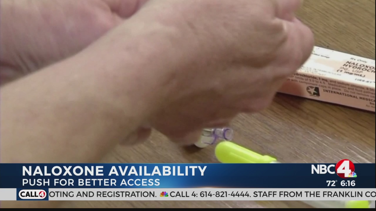 Columbus announces emergency funding for Naloxone