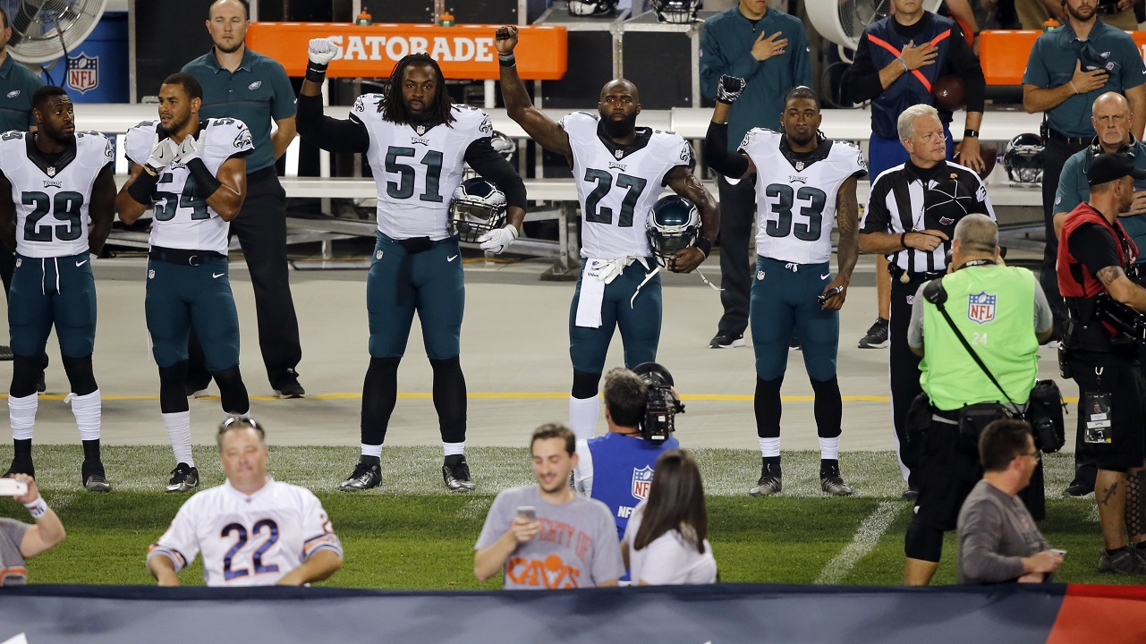 Steven Means, Malcolm Jenkins, Ron Brooks_185084