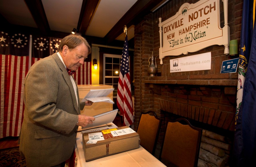 Campaign 2016 New Hampshire Voting_205102