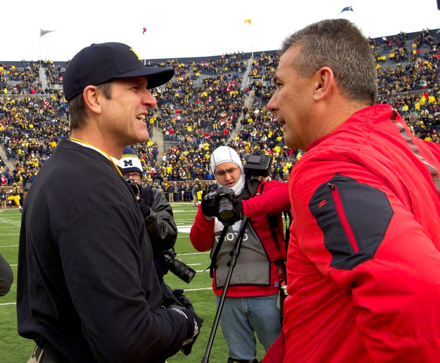 Jim Harbaugh, Urban Meyer_210671