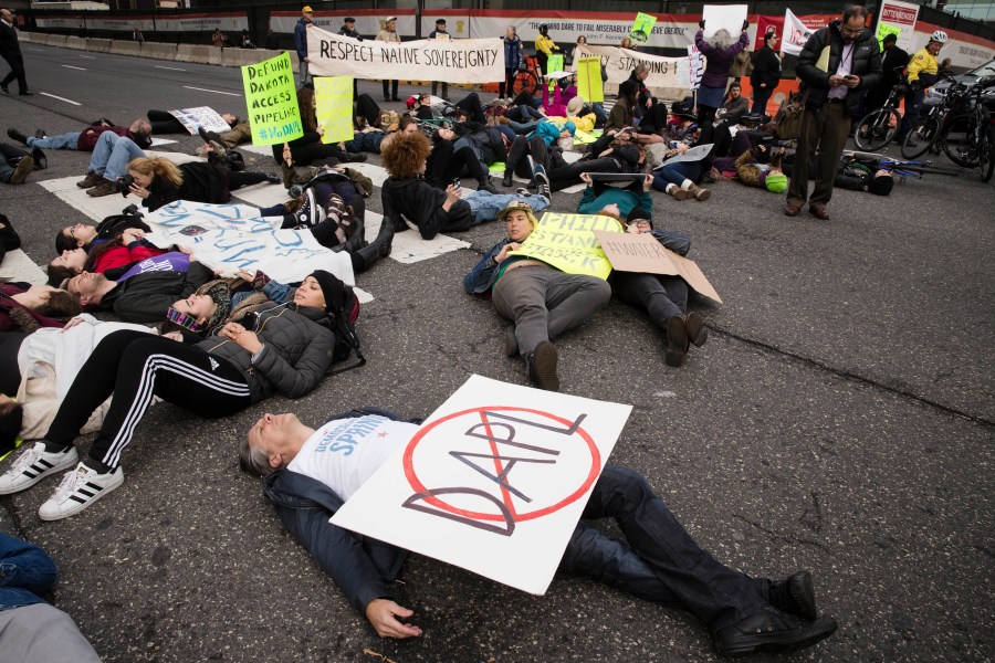 Oil Pipeline Protest_212359