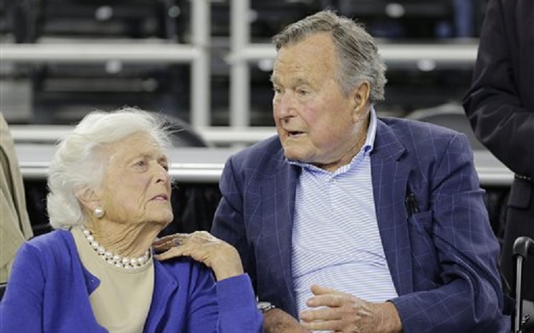 George HW Bush Falls_232793
