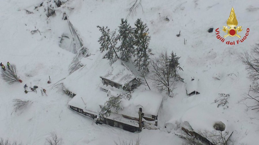Italy Quake Avalanche_233148