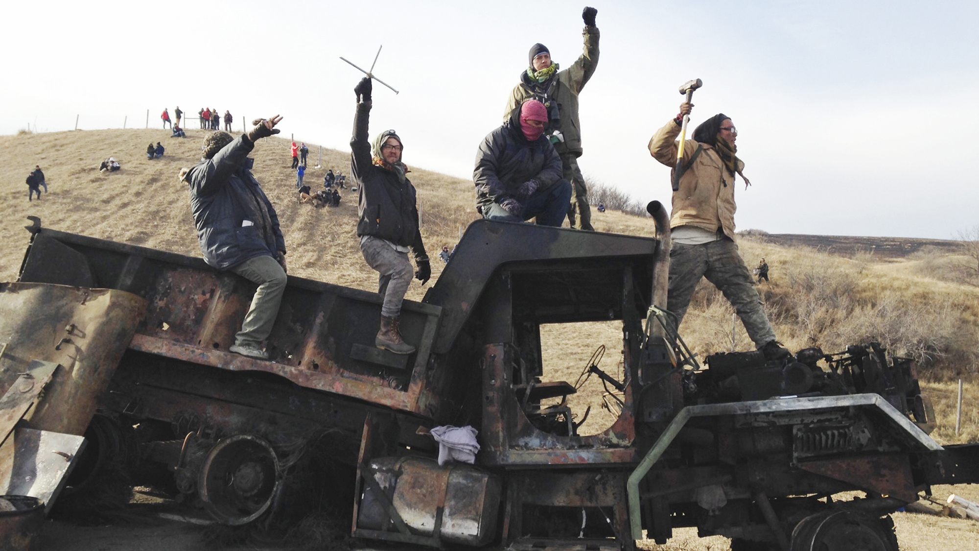 Oil Pipeline Protest_231744