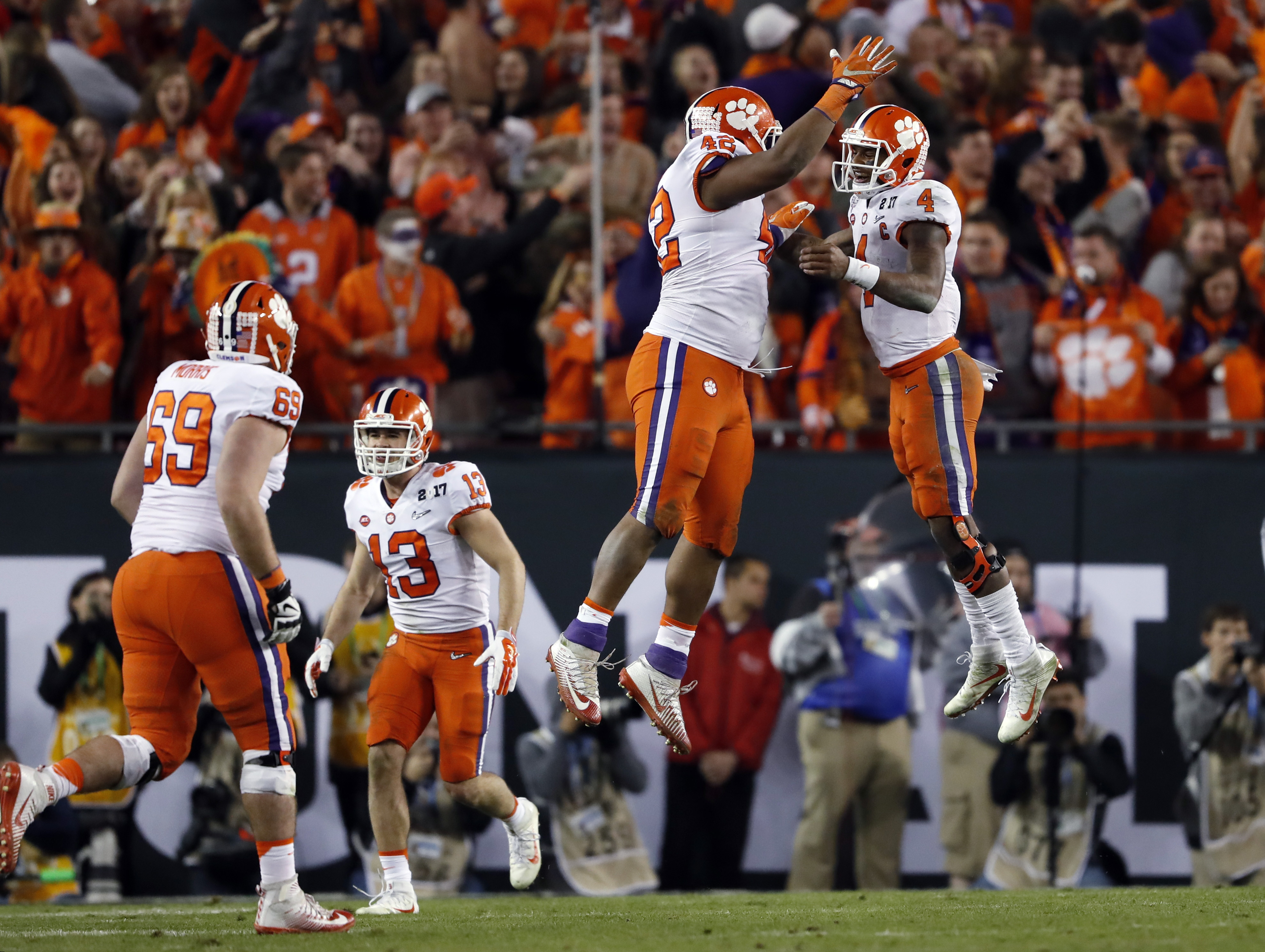 Playoff Championship Clemson Alabama Football_229496