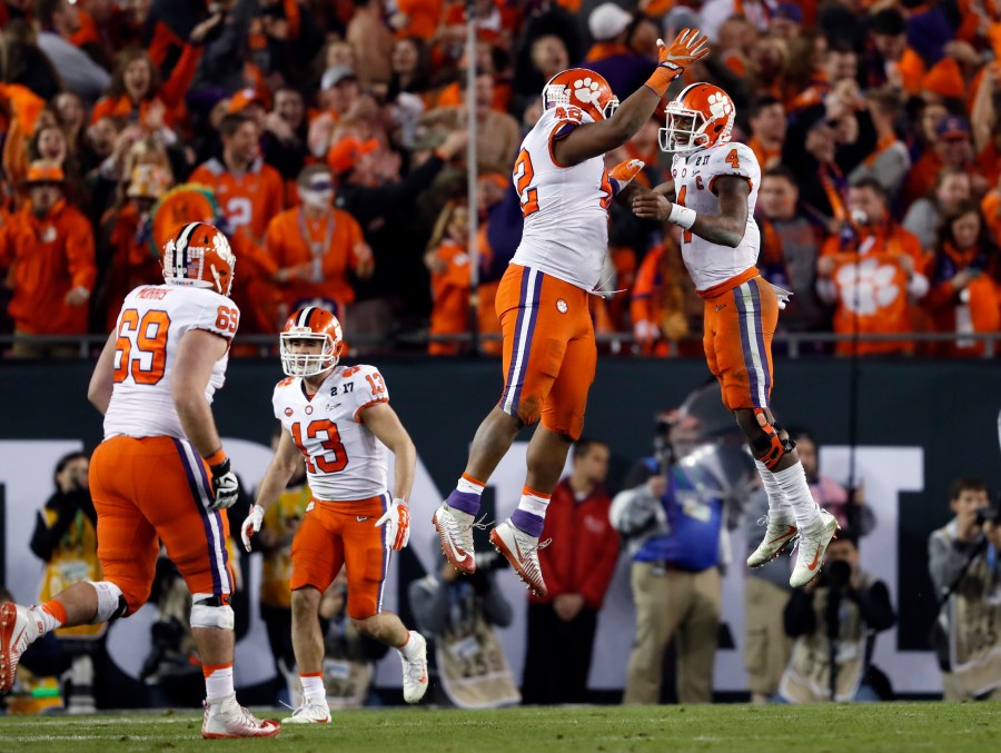 Playoff Championship Clemson Alabama Football_229496