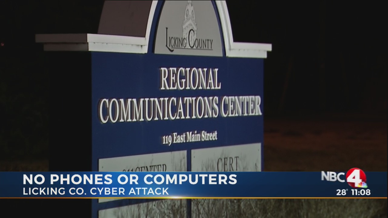 Licking county government cyber attack