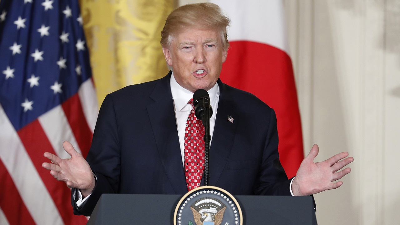 Donald Trump, Shinzo Abe_248891