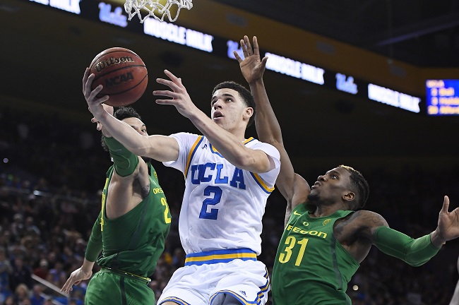 Lonzo Ball, Dillon Brooks, Dylan Ennis_269085