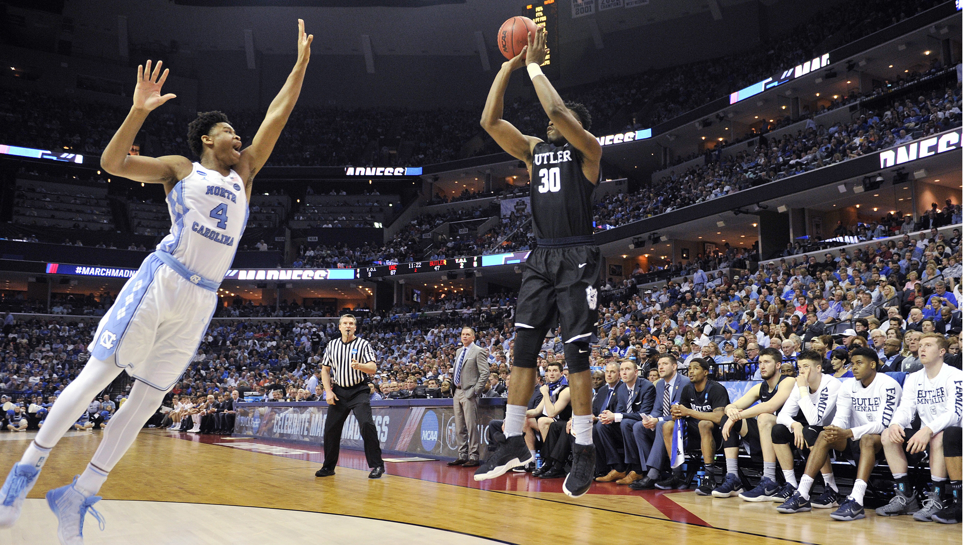 NCAA Butler North Carolina Basketball_274965
