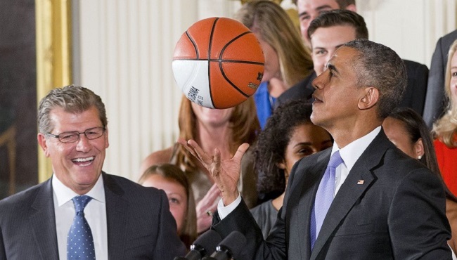 Barack Obama, Geno Auriemma_269372