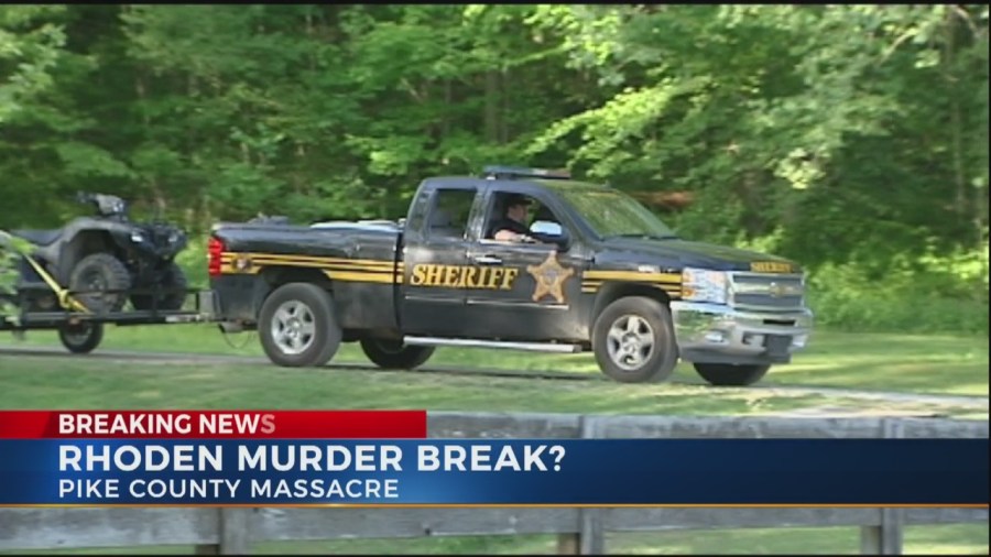 Home in Pike Co. searched for evidence in Rhoden murders
