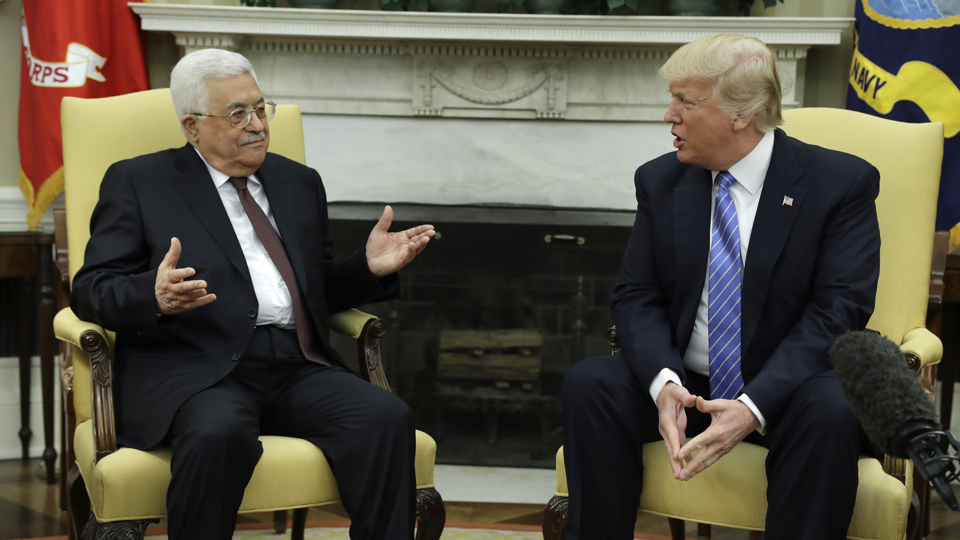 Donald Trump,Mahmoud Abbas_296847