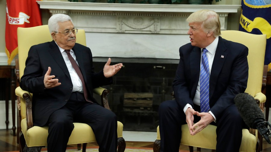 Donald Trump,Mahmoud Abbas_296847