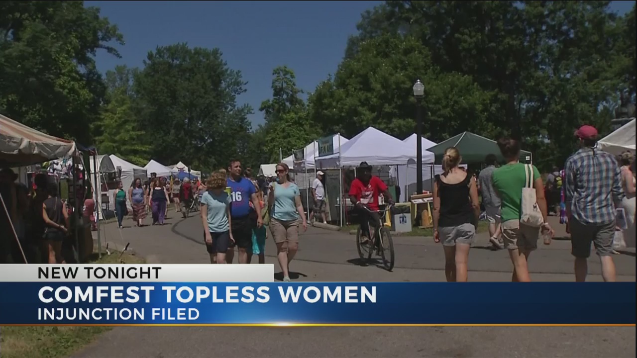 ComFest organizers seek injunction against liquor agents to allow women to go topless