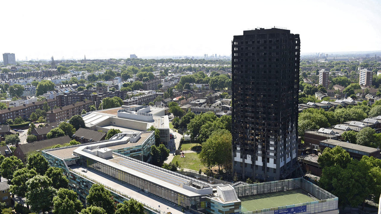 Britain London Fire_322025