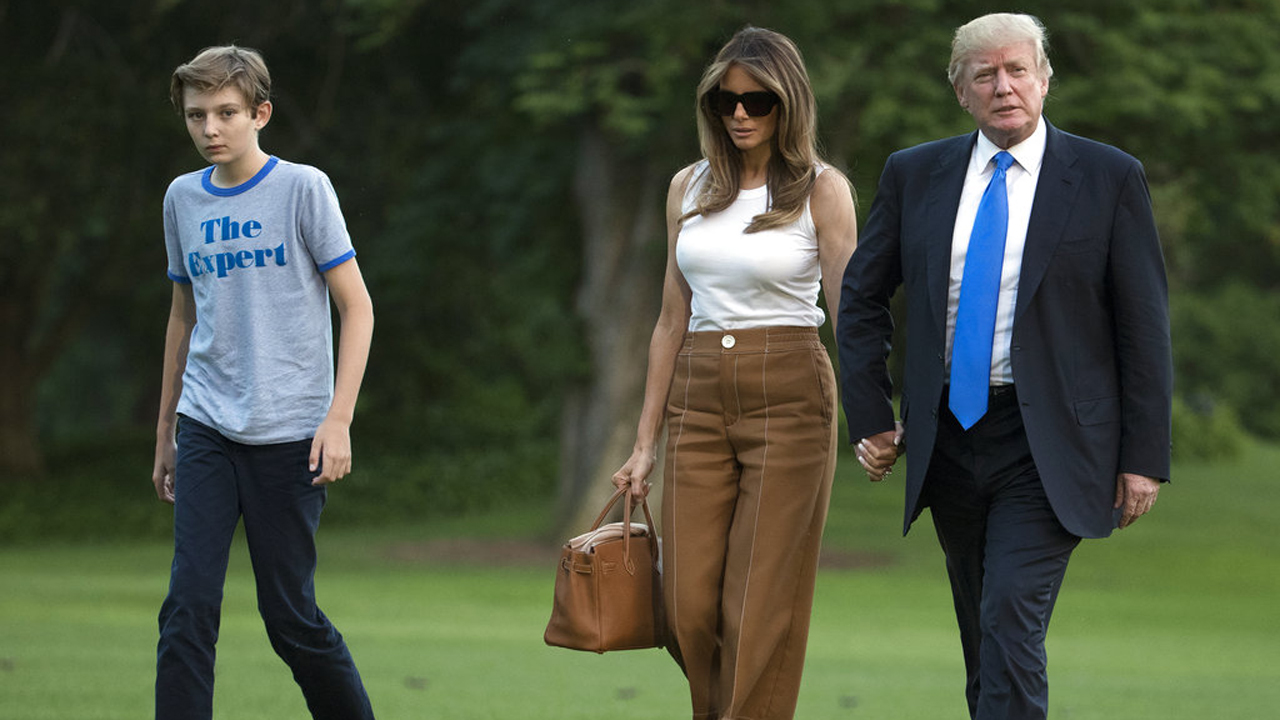 Melania Trump,Barron Trump,Donald Trump_326314