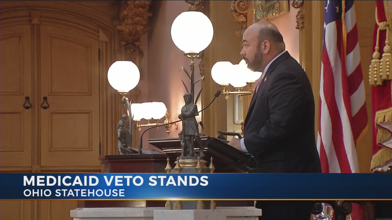Ohio House declines to override Gov. Kasich's Medicaid veto