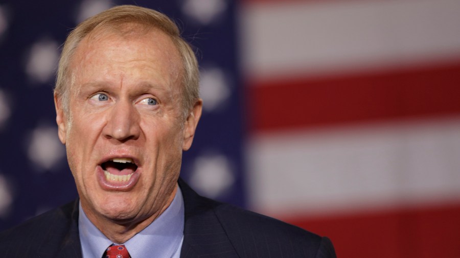Gubernatorial Candidate Bruce Rauner Attends Election Night Gathering In Chicago_354245