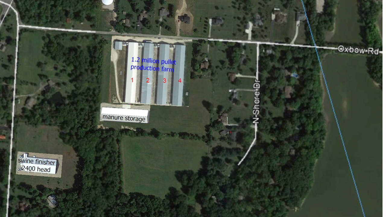 Livestock farm in Genoa Township_349353