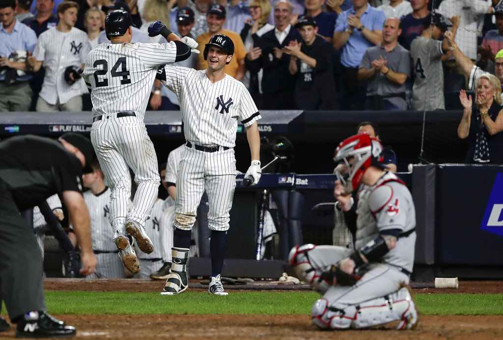 ALDS Indians Yankees Baseball_356665