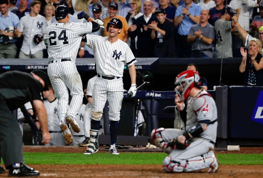 ALDS Indians Yankees Baseball_356665