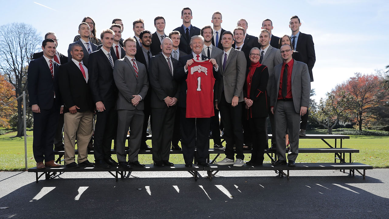 President Trump Hosts NCAA National Championship Teams To The White House_366276