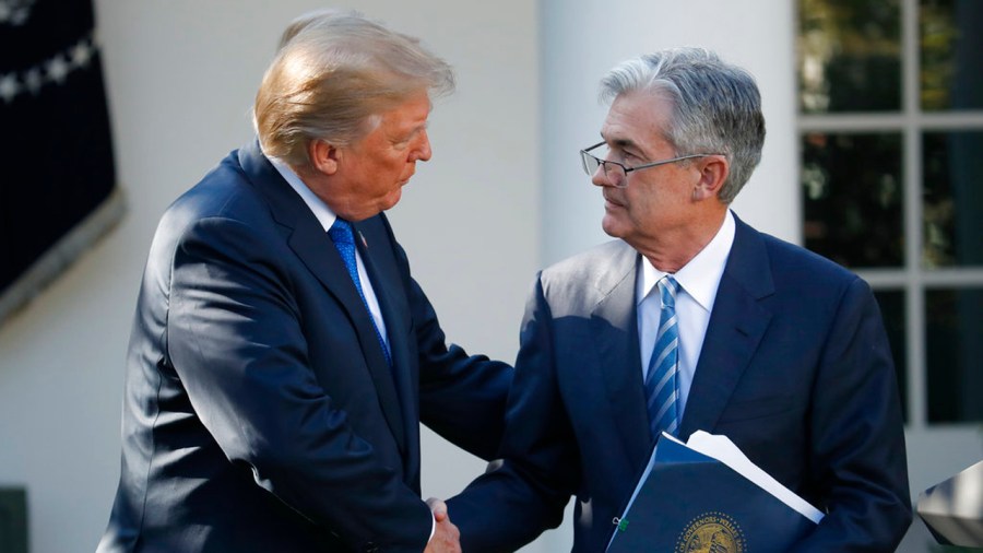 Donald Trump,Jerome Powell_362682