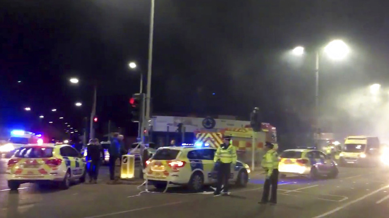 Britain City Explosion_397060
