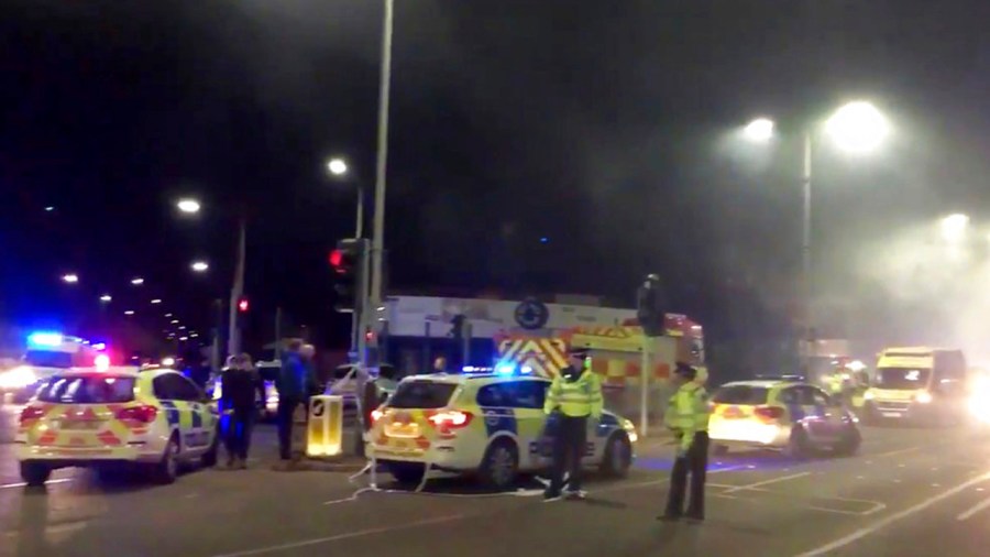 Britain City Explosion_397060