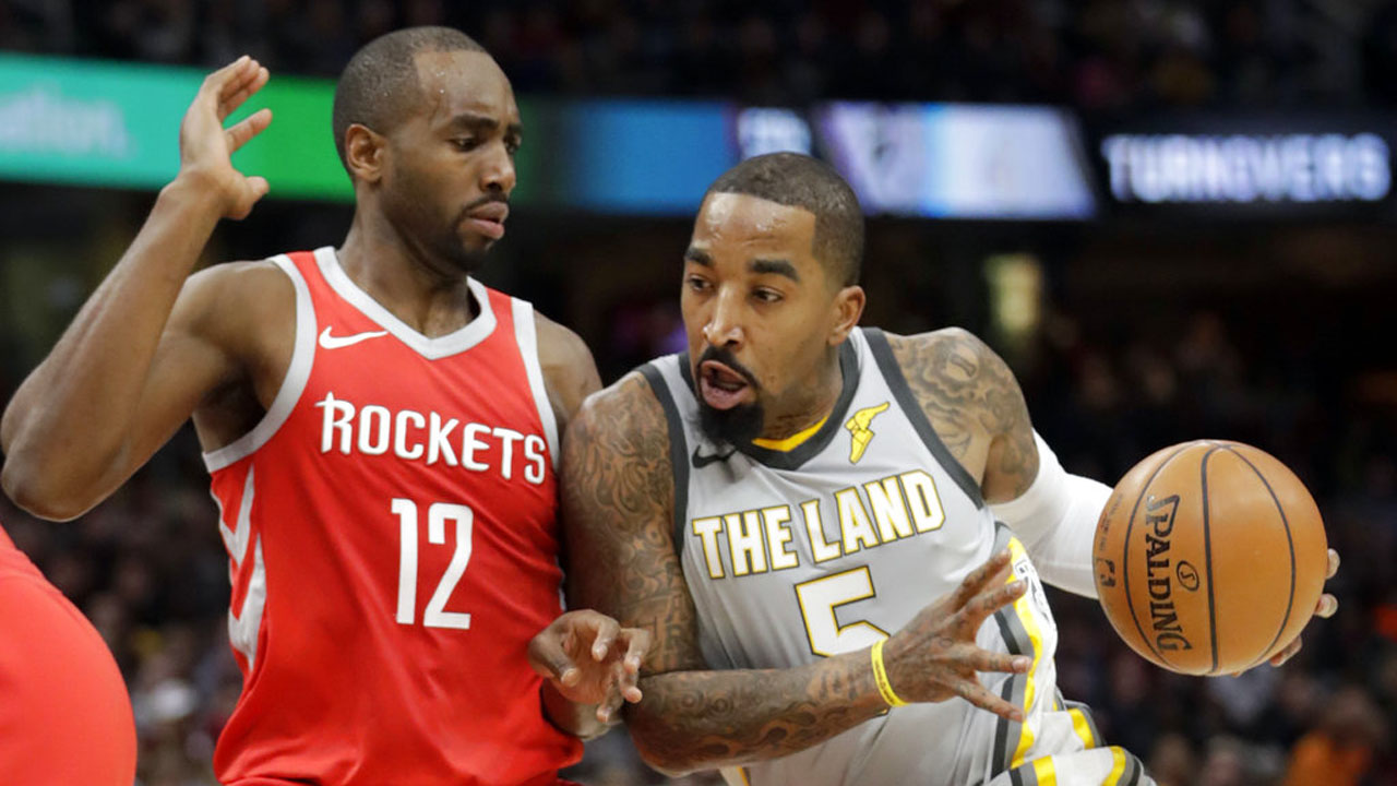 Luc Mbah a Moute,JR Smith_398192