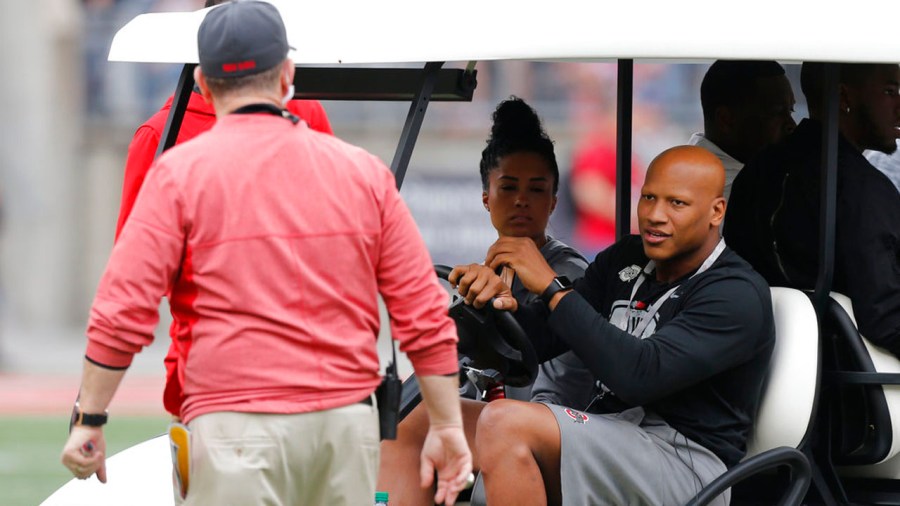 Ohio St Spring Game Football_1523740309489