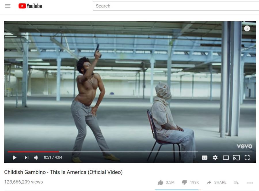 Childish Gambino This is America-846655081
