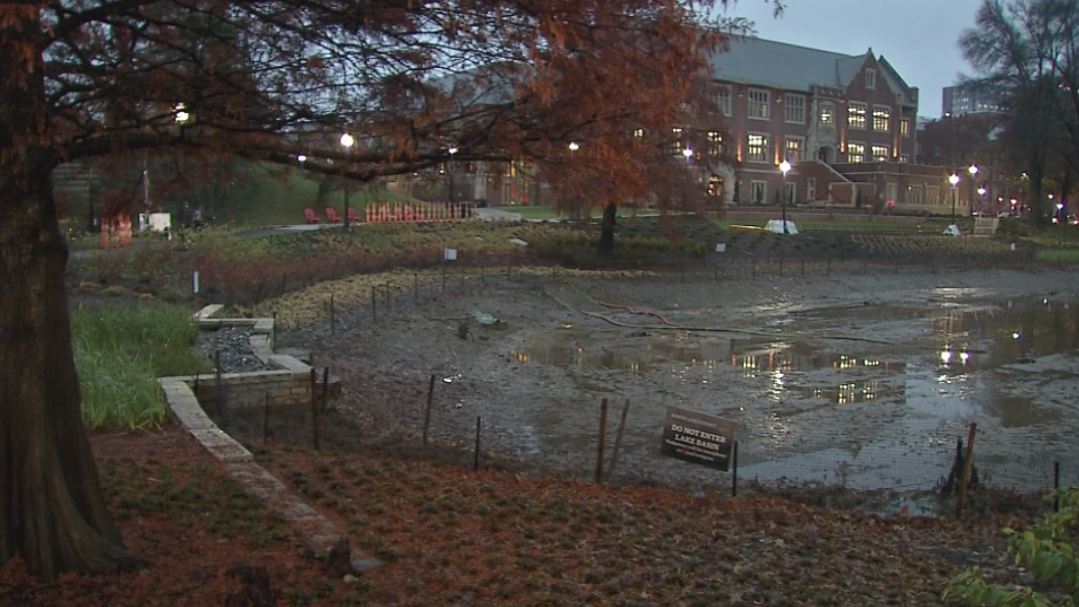 Students cited for trespassing after jumping into Mirror Lake