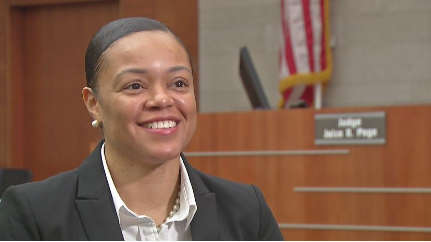 Judge Jaiza Page youngest sitting judge in the Franklin County Court of Common Pleas