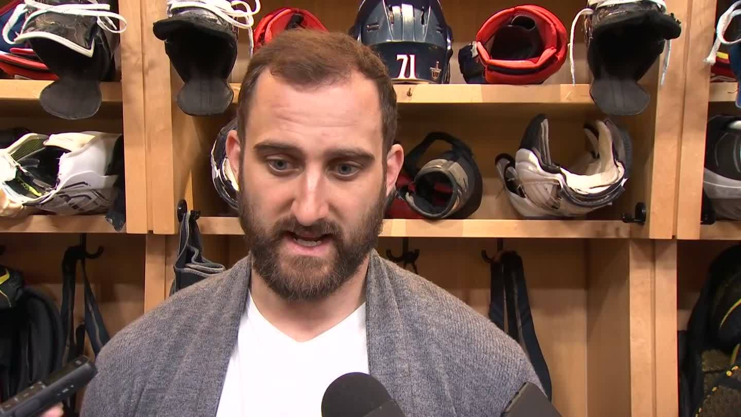 Blue Jackets' Nick Foligno talks Game 6 strategy