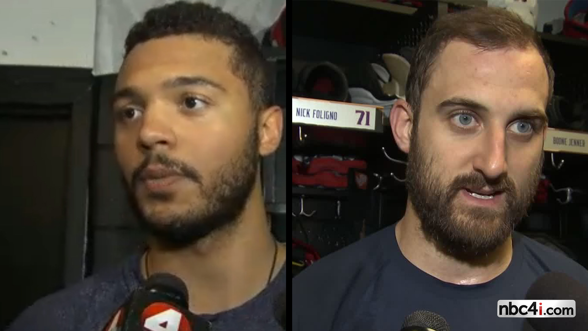 Blue Jackets' Nick Foligno on series: 'I don't really feel like anyone's frustrated in here'