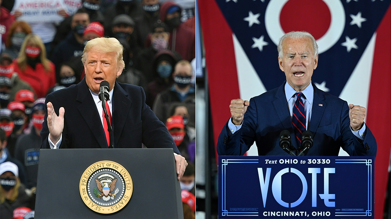 Trump Biden combo Ohio