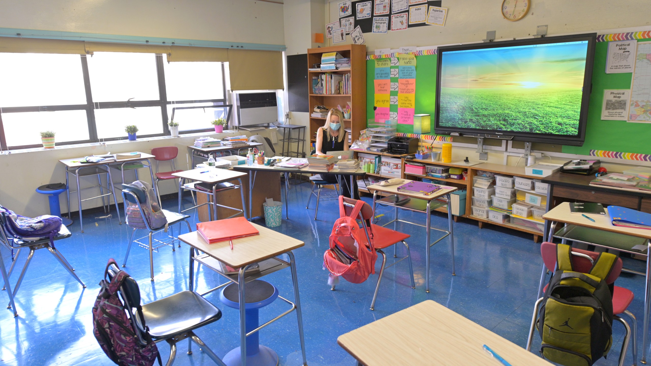 New York City Re-Opens Public Schools Amid COVID-19 Pandemic