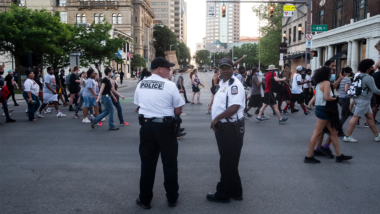 Columbus police protest June 2 2020