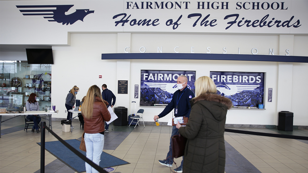 Fairmont High School Dayton covid vaccinations