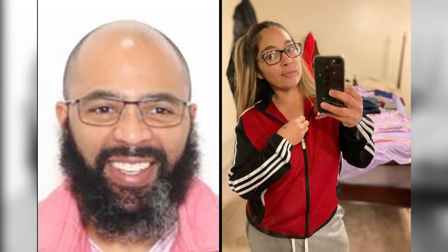 John Henry Mack Jr., left, and Melinda Davis