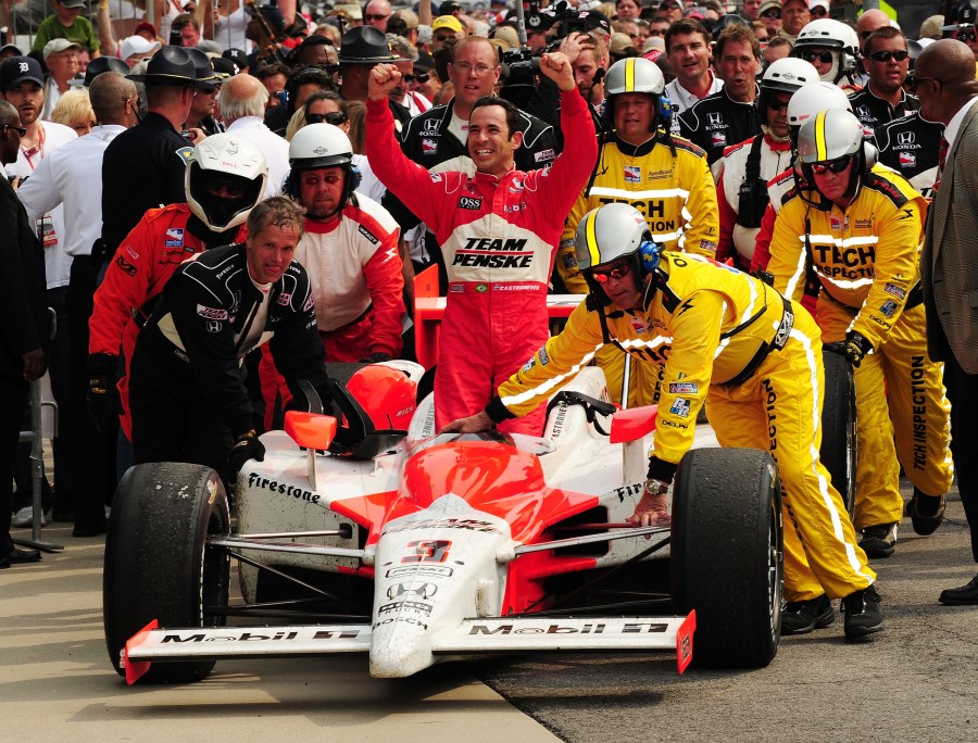 Castroneves 2009 Indianapolis 500 win car