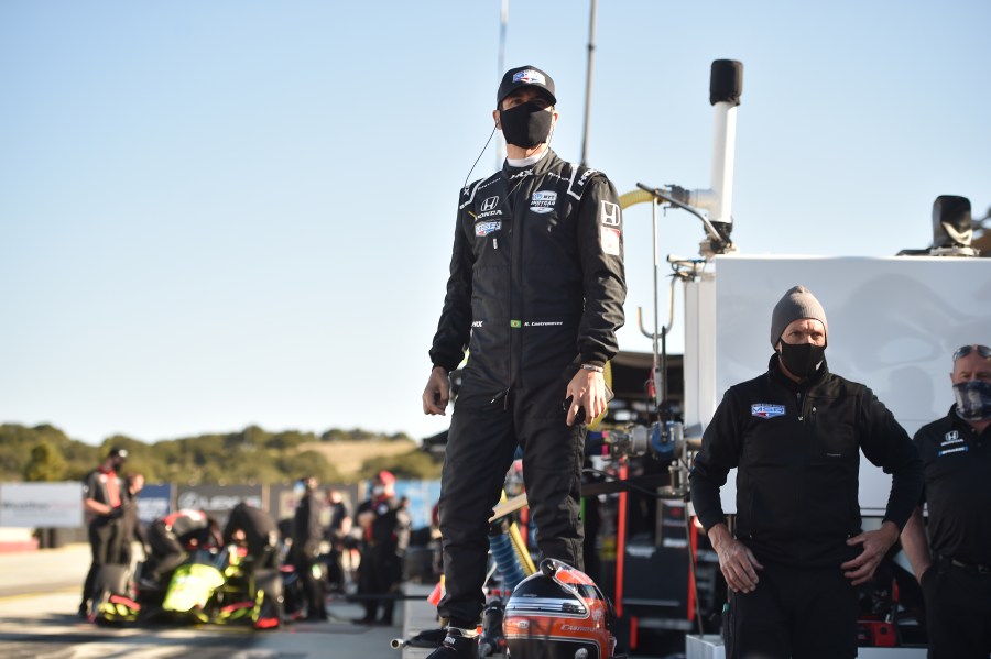 Helio Castroneves Laguna Seca
