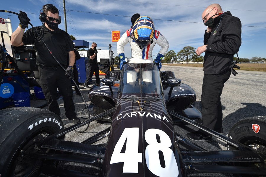 Jimmie Johnson Sebring test 1