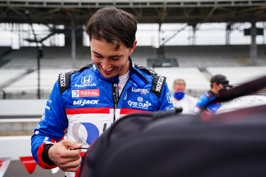 Rahal Indy 500 qualifying